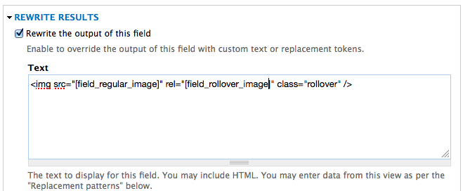 4. Configure Regular image field